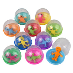 1.75" Stretch Emoticon Figure In 2" Capsule 250ct - LLB Toys