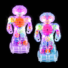 8.5" LIGHT-UP GEAR ROBOT LLB Light-up Toys