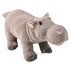 12" Animal Den Hippo Plush - LLB Toys