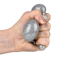 SQUISH STICKY GLITTER STAR 3" LLB Squishy Toys