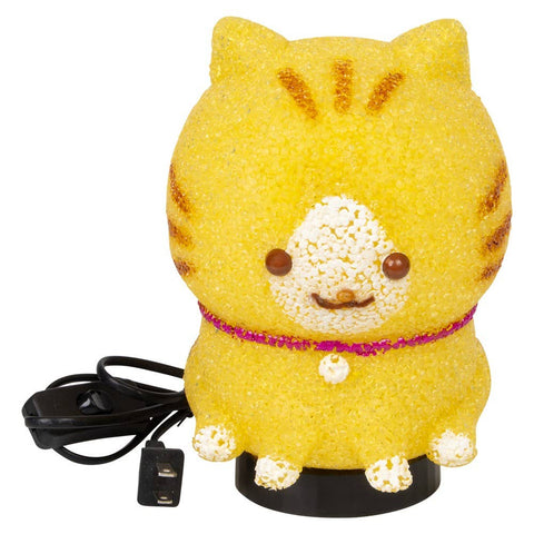 7.5" Kawaii Cat Sparkle Lamp
