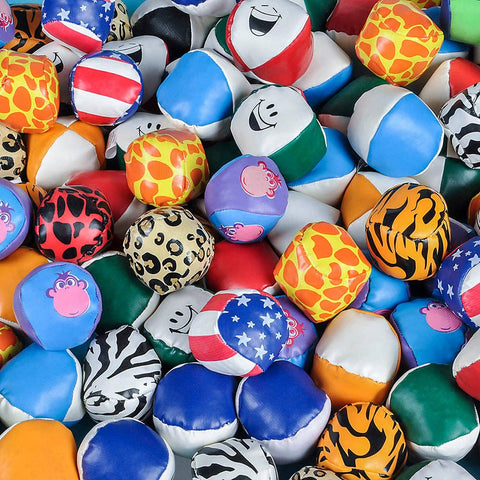 2" FOOTBAG ASSORTMENT (100PCS/BAG) LLB kids toys