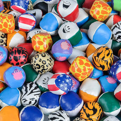 2" FOOTBAG ASSORTMENT (100PCS/BAG) LLB kids toys