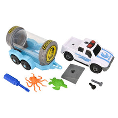 Turtle And Octopus Marine Rescue Transport Set - LLB Toys