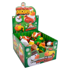 2" Christmas Rubber Duckies, Stocking Stuffers - LLB Toys