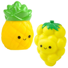 2" RUBBER FRUIT COLLECTIBLE LLB kids toys