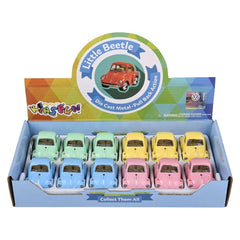 2" Diecast  Little Beetle Keychain-Pastel - LLB Toys