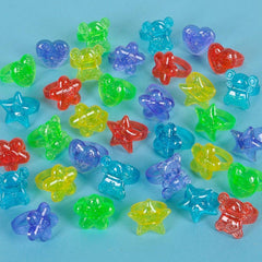 1" Colorful Sparkle Toy Rings Party Favors - LLB Toys