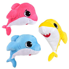 18" Shark Pup Standing  Plush LLB Plush Toys