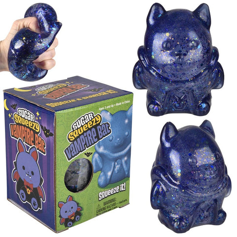 Jumbo Sugar Squeezy Halloween Vampire Bat 4" - LLB Toys