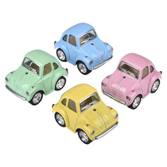 2" Diecast  VW Mini Beetle-Pastel Colors   - LLB Toys