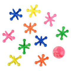 BIG NEON JACKS SET 1.75" LLB kids toys