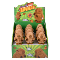 3.33" Wind-Up Fuzzy Capybara 24ct - LLB Toys