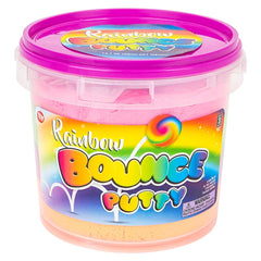 RAINBOW BOUNCING PUTTY JUMBO BUCKET LLB Slime & Putty