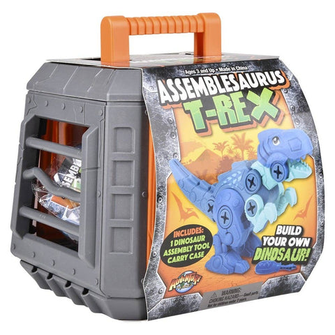 ASSEMBLESAURUS T-REX AND ENCLOSURE LLB kids toys