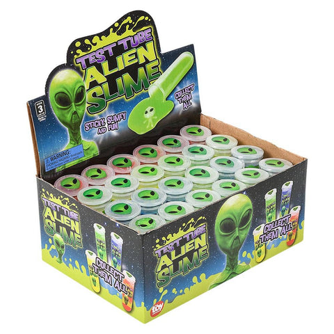 ALIEN TUBE SLIME (24PC/UN) LLB Slime & Putty