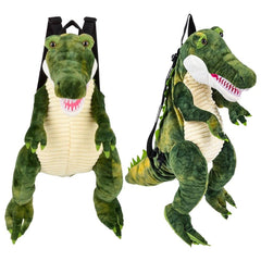 20" ALLIGATOR BACKPACK WITH PLASTIC TEETH LLB Backpack