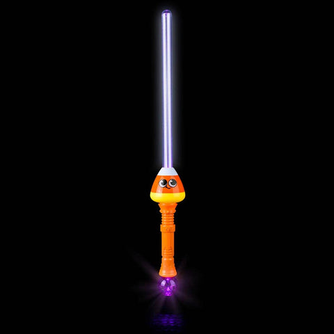 30" Candy Corn Light-Up Magic Ball Sword