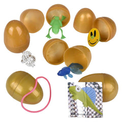 2" TOY FILLED GOLD EGG (300PCS/CASE) LLB kids toys