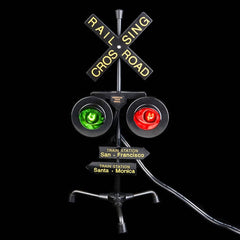 9" RAILROAD CROSSING LIGHT LLB kids toys