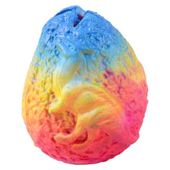 2.25" SQUEEZY BEAD RAINBOW DINOSAUR EGG LLB Squishy Toys