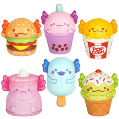Micro Squish Axolotl Foodie Friends 2" LLB Squishy Toys