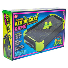 NEON TABLETOP AIR HOCKEY GAME 20"x12.25" LLB kids toys