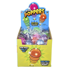 2.25" LARGE GLITTER POPPERS LLB kids toys