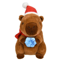 10" Belly Buddy Christmas Capybara - LLB Toys