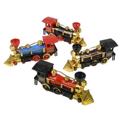 7" Locomotive With Metallic Accent Die-Cast Toy - LLB Toys