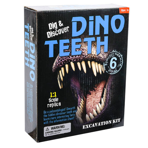 DINOSAUR TEETH EXCAVATION KIT LLB kids toys