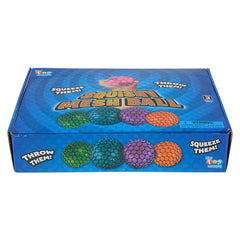 3" Neon Mesh Squeeze Ball Fidget Toys - LLB Toys