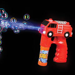 5" LIGHT AND SOUND FIRE TRUCK BUBBLE BLASTER LLB Car Toys