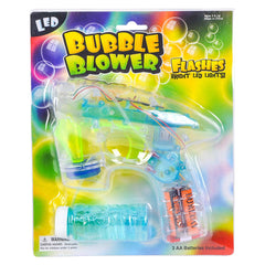 7" TRANSPARENT LIGHT-UP BUBBLE BLASTER LLB Light-up Toys