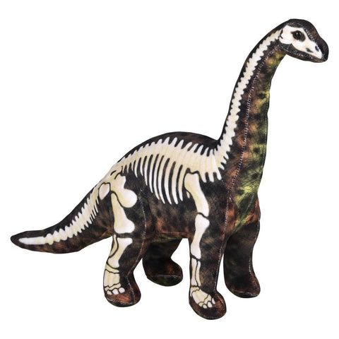 17.5" Fossil Print Brontosaurusl Plush LLB Plush Toys