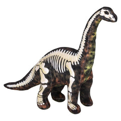 17.5" Fossil Print Brontosaurusl Plush LLB Plush Toys