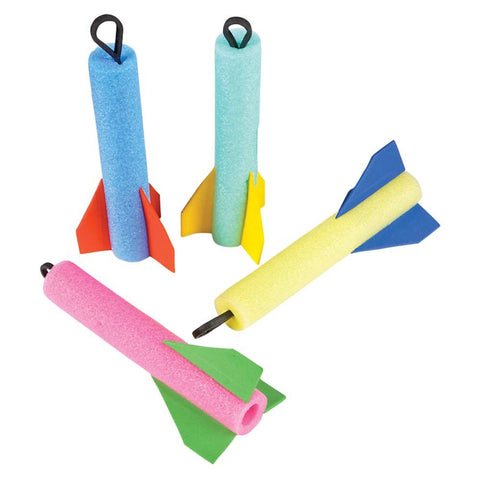 6.5" FOAM FINGER FLYER ROCKET LLB kids toys