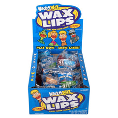 Charms Wack-O-Wax Lips Candy 24ct - LLB Toys