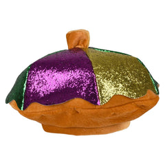 Light-Up Mardi Gras King Cake Hat - LLB Toys