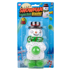 Snowman Foam Ball Blaster 5.5" - LLB Toys
