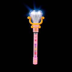 13.5" LIGHT-UP DIAMOND SPINNING WAND LLB Light-up Toys