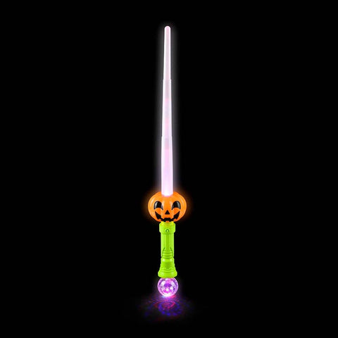 24" Light-Up Expanding Jack O Lantern Sword - LLB Toys