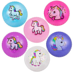 18" UNICORN KNOBBY BALL LLB kids toys
