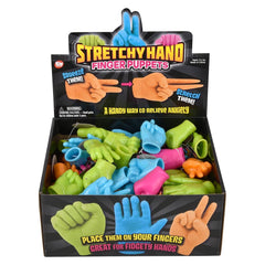 2.5" Neon Hand Finger Puppets - LLB Toys