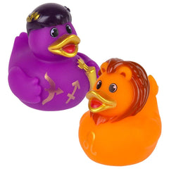 2" Zodiac Rubber Ducky Assortment 100ct - LLB Toys