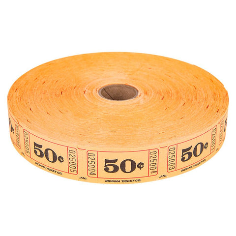$0.50 SINGLE TICKET ROLLS LLB kids toys
