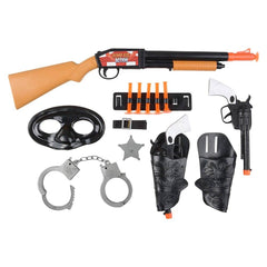 COWBOY AND BANDIT PLAYSET 6 PIECES LLB kids toys