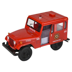 5" Jeep DJ-5B Police/Firefighter Diecast Toy - LLB Toys