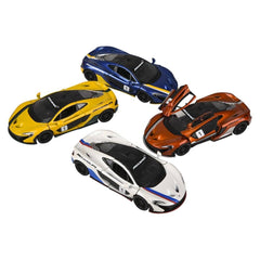 5" Diecast Pull Back Mclaren P1 #2 LLB kids toys