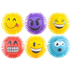 9" EMOTICON PUFFER BALL -  LLB kids toys